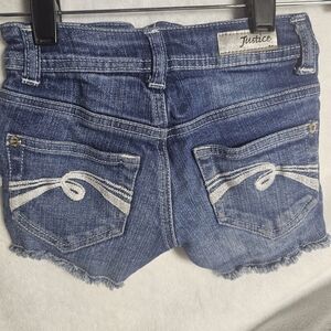 Justice Classic Blue Kids Denim Shorts